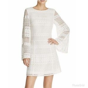 Rebecca Minkoff White Lace Grin Dress